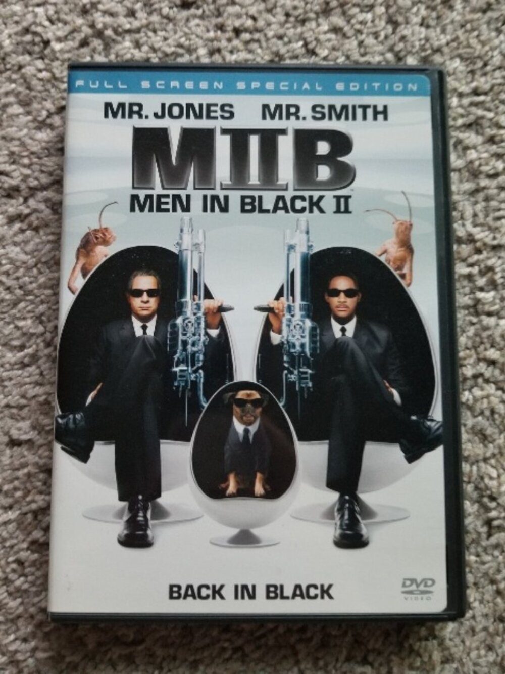 Men in Black TWO full screen 2 disk DVD